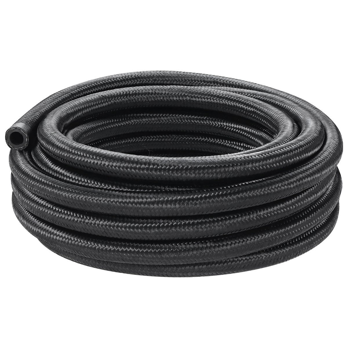 6AN Fuel Line Kit, 6.1 m Fuel Hose Kit, 0.86 cm Nylon Stainless Steel Braided Fuel Line Oil/Gas/Diesel Hose V952-QCYYRYRGNLBZSYIKSV0