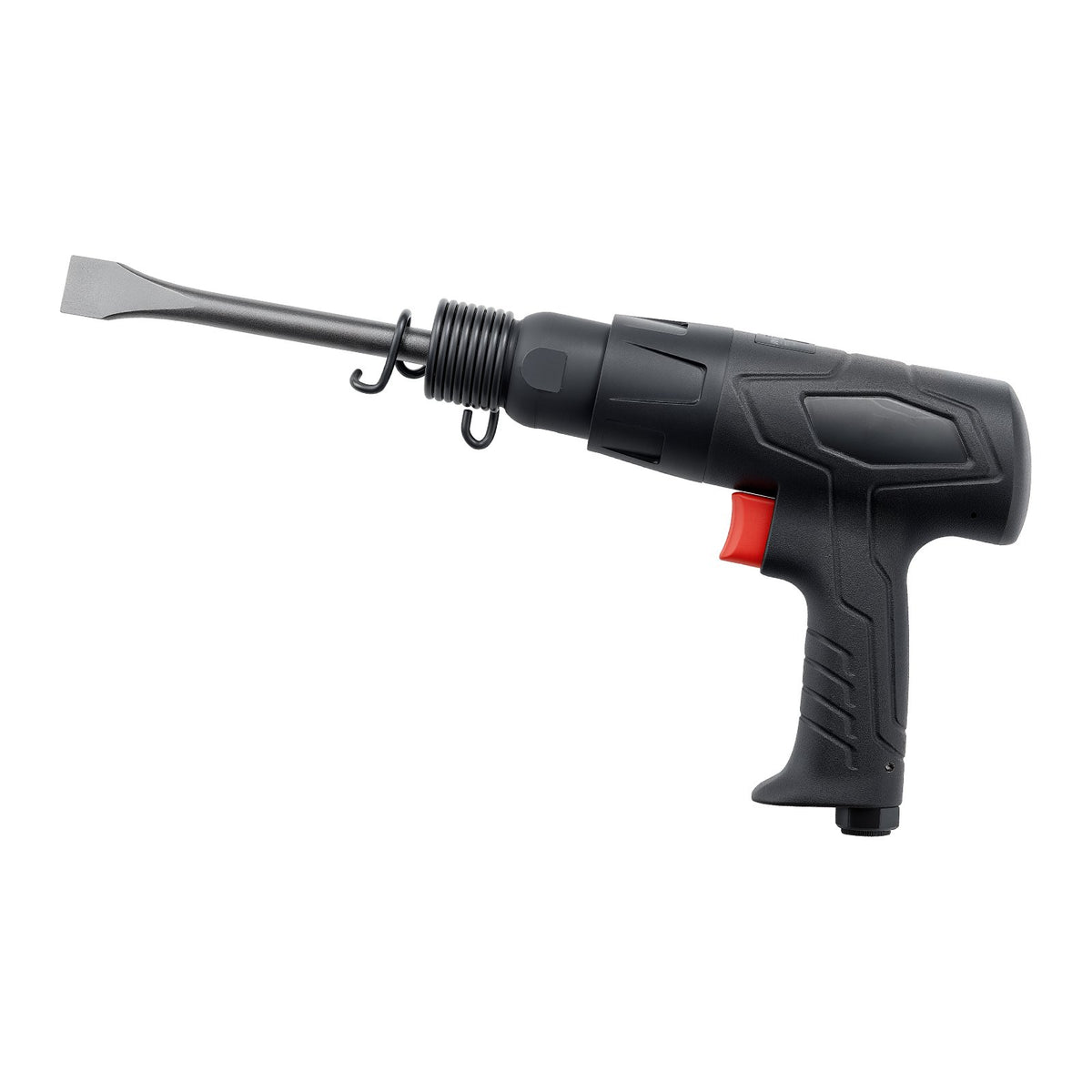 Air Hammer, 2500-2700BPM Pneumatic Hammer with 70mm Stroke & 4PCS 170mm Long Barrel Chisels, Pistol-Grip V952-QDCCCGQCQSWBB0RP2002V0