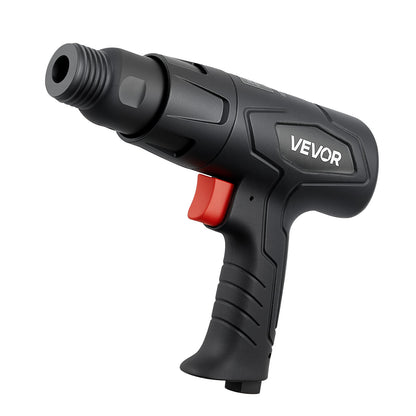 Air Hammer, 2500-2700BPM Pneumatic Hammer with 70mm Stroke & 4PCS 170mm Long Barrel Chisels, Pistol-Grip V952-QDCCCGQCQSWBB0RP2002V0
