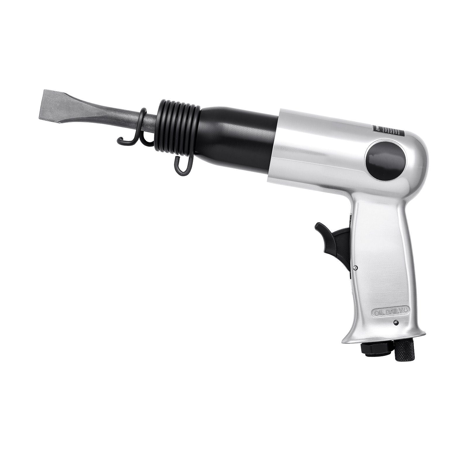 Air Hammer, 3500BPM Pneumatic Hammer with 70mm Stroke & 4PCS Chisels Round Shank, Pistol-Grip Compact Air V952-QDCCCGQCQSWBTOUK9002V0