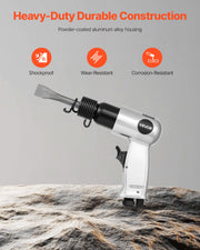 Air Hammer, 4500BPM Pneumatic Hammer with 40mm Stroke & 4PCS Chisels Round Shank, Lightweight & Compact Air V952-QDCCCGQCQSWBW3Y2Q002V0