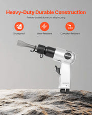 Air Hammer, 4500BPM Pneumatic Hammer with Rust Removal Air Needle Scaler & 4PCS Chisels Round Shank, V952-QDCCZSCXQQSWC0EUI002V0