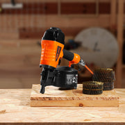 CN65 Coil Siding Nailer 32mm to 63mm 15 Degree Pneumatic Nail Gun V952-QDJPDQ65RS00QRY6IV0