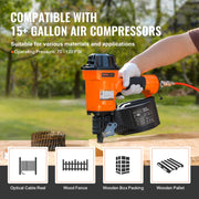 MCN70 Coil Siding Nailer 45mm to 70mm 15 Degree Pneumatic Nail Gun V952-QDJPDQ70RS00FV54OV0