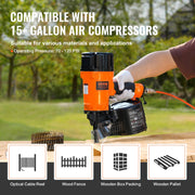 CN83N Coil Siding Nailer 50mm to 83mm 15 Degree Pneumatic Nail Gun V952-QDJPDQ83RS00B5D8LV0
