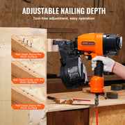 MCN90 Coil Framing Nailer 45mm to 90mm 15 Degree Pneumatic Nail Gun V952-QDJPDQ90RS00AJ1WOV0