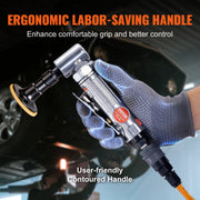 Air Angle Die Grinder, 1/4" Right Angle Die Grinder (20000RPM), Heavy Duty 90-Degree Angled Air Powered, V952-QDKMJRSJM000YRVBOV0