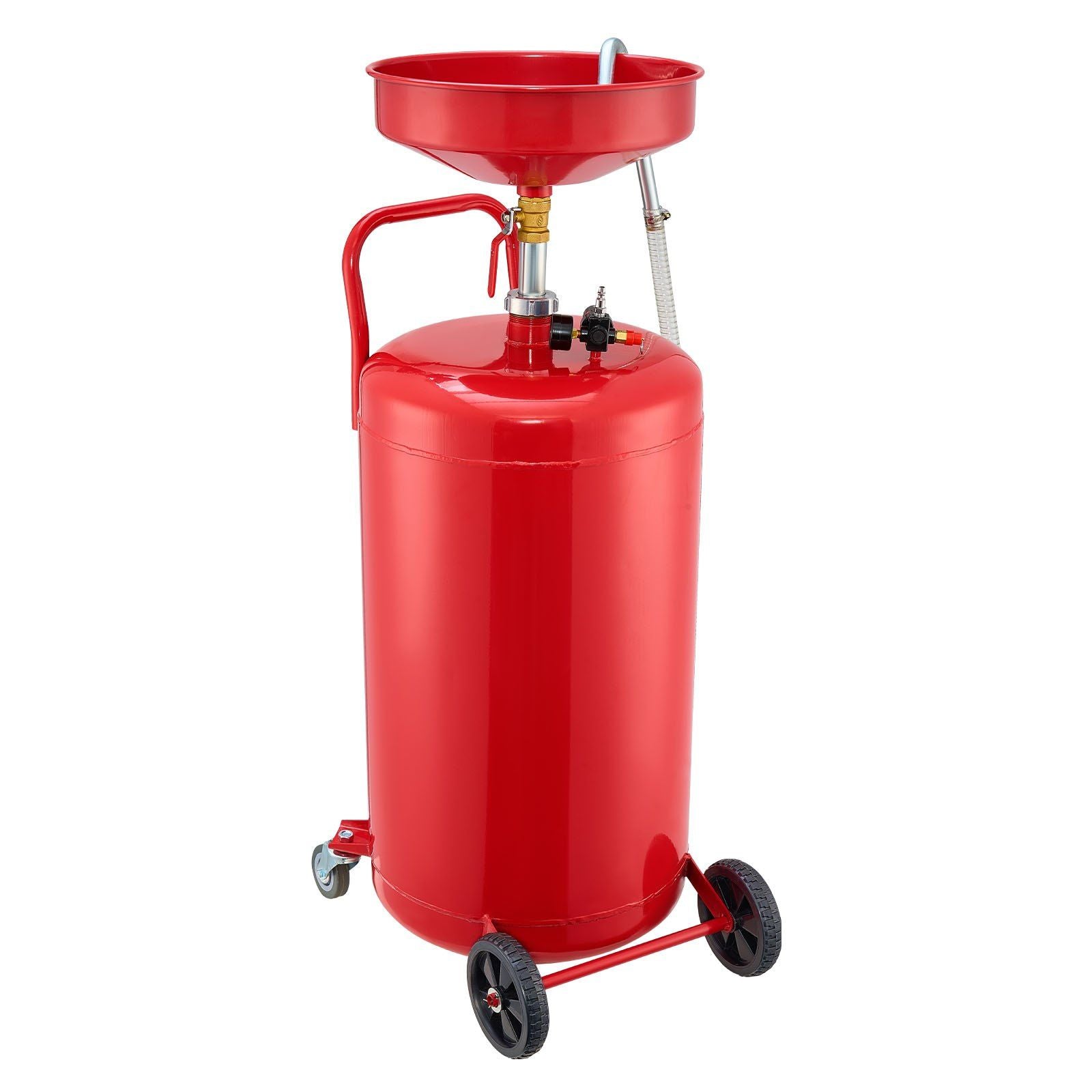 95L Waste Oil Drain Tank, Air Operated Portable Oil Drainer with Adjustable Funnel Height, Industrial Fluid V952-QDLSPYPJS25G11TPZ001V0