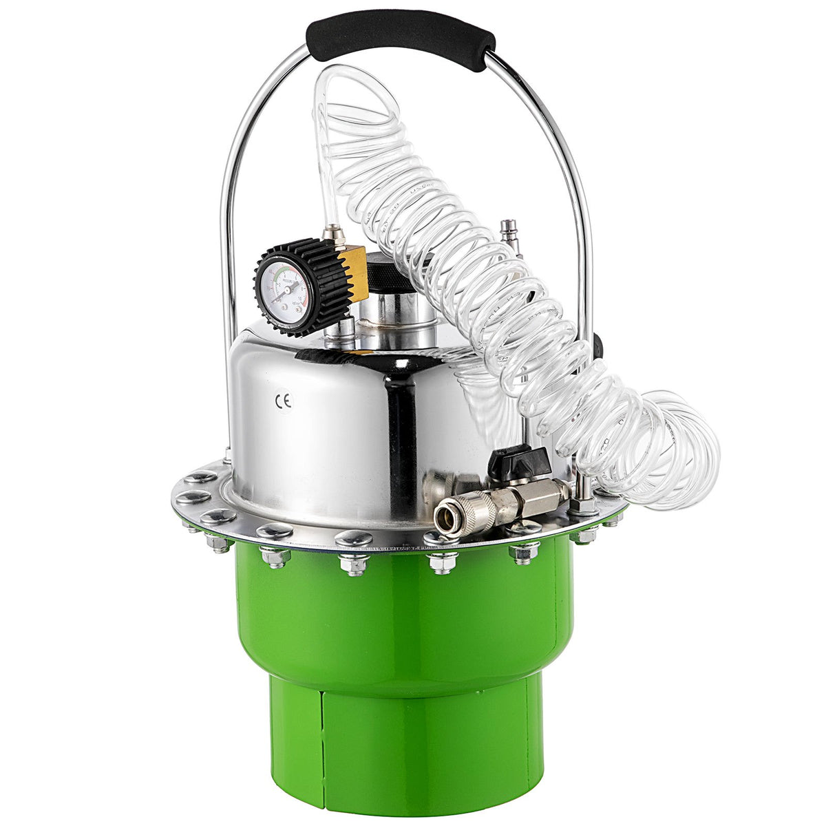 Pneumatic Air Pressure Bleeder, Brake Pressure Bleeding Tool Portable Brake and Clutch Bleeder Valve System V952-QDSCYGHJLSK000001V0