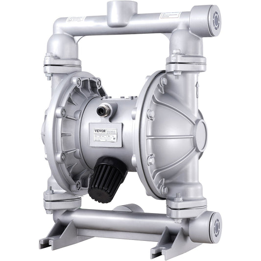 Air Operated Double Diaphragm Pump, 44GPM, Max 115PSI Air Waste Oil Pneumatic Transfer Pump with 2 Extra V952-QDSQGMBLHJ15NT76JV0