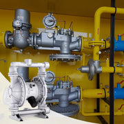 Air Operated Double Diaphragm Pump, 44GPM, Max 115PSI Air Waste Oil Pneumatic Transfer Pump with 2 Extra V952-QDSQGMBLHJ15NT76JV0