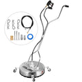 Surface Cleaner 20 inch Flat Surface Cleaner for Pressure Washer 4000psi Pressure with 3/8 Quick Connector V952-QDXDJ20CDJL000001V0