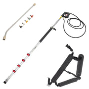 Telescoping Pressure Washer Wand, 20 ft 5-Section Length Adjustable, Max. 4000 PSI Fit for 3/8'' Quick V952-QDXDJYCHHZH20U9C6V0
