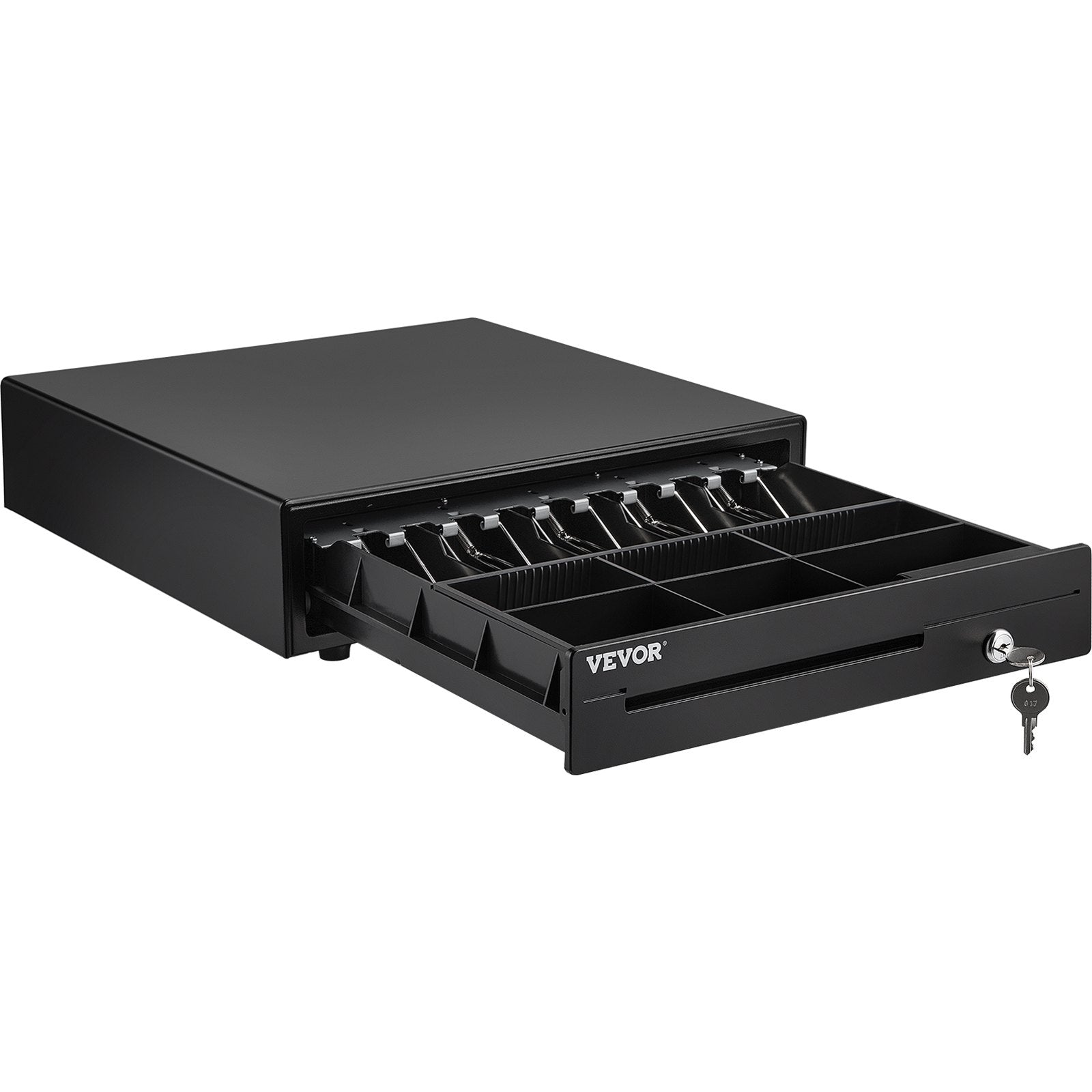 Cash Register Drawer, 16" 12 V, for POS System with 5 Bill 6 Coin Cash Tray, Removable Coin Compartment & 2 V952-QDXXJCTYCWC16LIA2V0