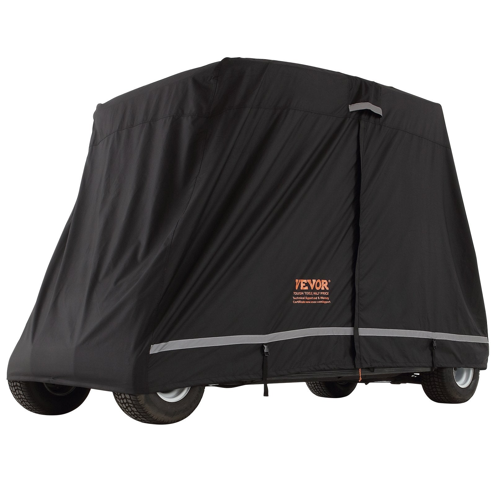 4 Passenger Golf Cart Cover, 600D Polyester Full Cover, Universal Fits for Most Brand Club Car Covers, V952-QFBSGEFCZGMD5CKQGV0