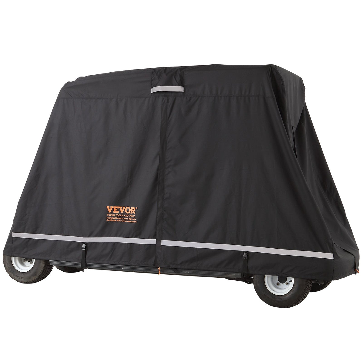 4 Passenger Golf Cart Cover, 600D Polyester Full Cover, Universal Fits for Most Brand Club Car Covers, V952-QFBSGEFCZGMD5CKQGV0