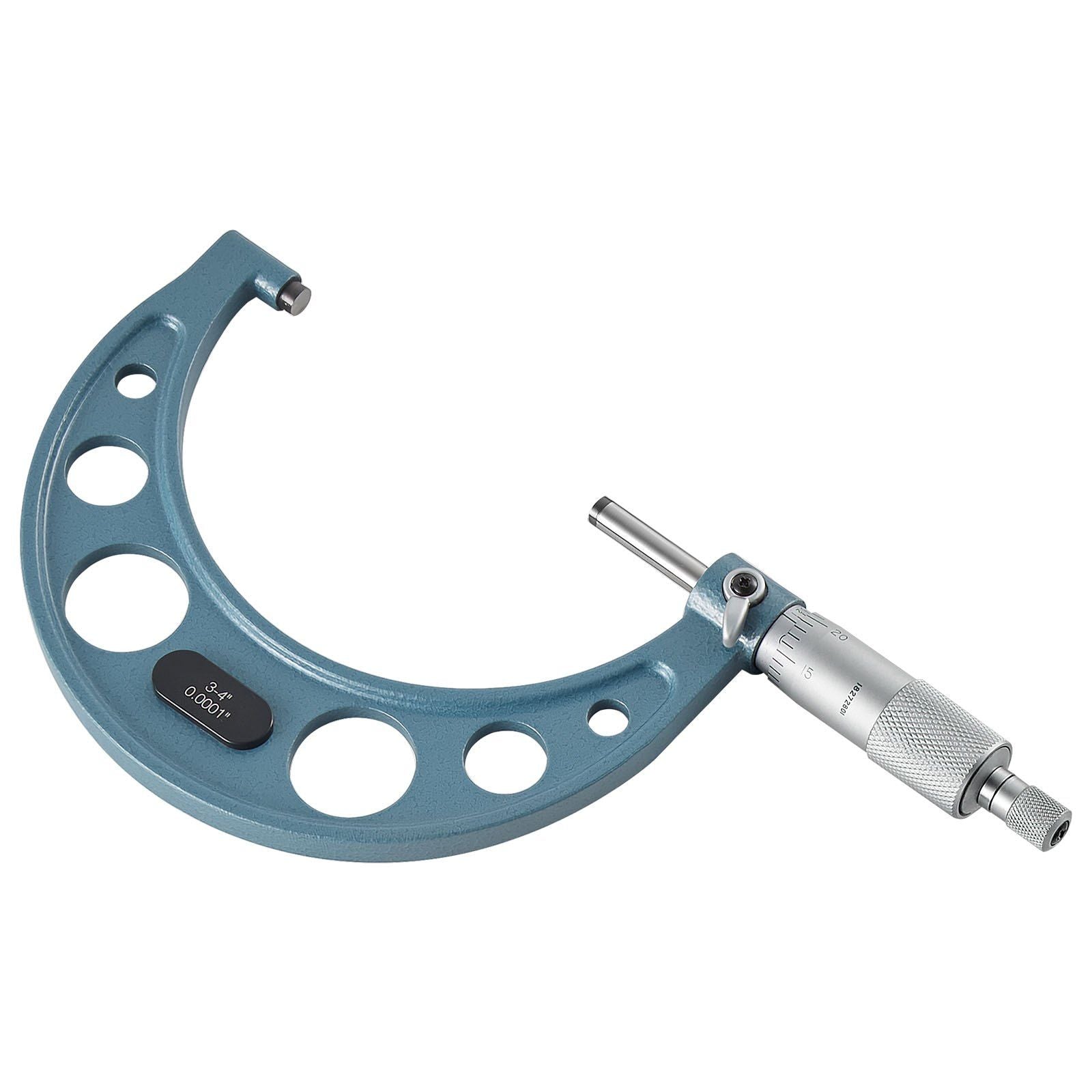 4 PCS Micrometer Set, 0-1/1-2/2-3/3-4 in Machinist Outside Micrometer, Ultra-Precision Accuracy, Professional V952-QFCTZWJQFC04NF184001V0