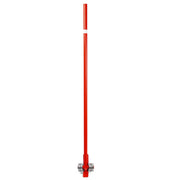 Prylever Bar 3T Capacity Steel Pry Lever Bar Heavy Duty with Wheels Prylever with 1.5 m Length Handle V952-QG3T1.5M000000001V0
