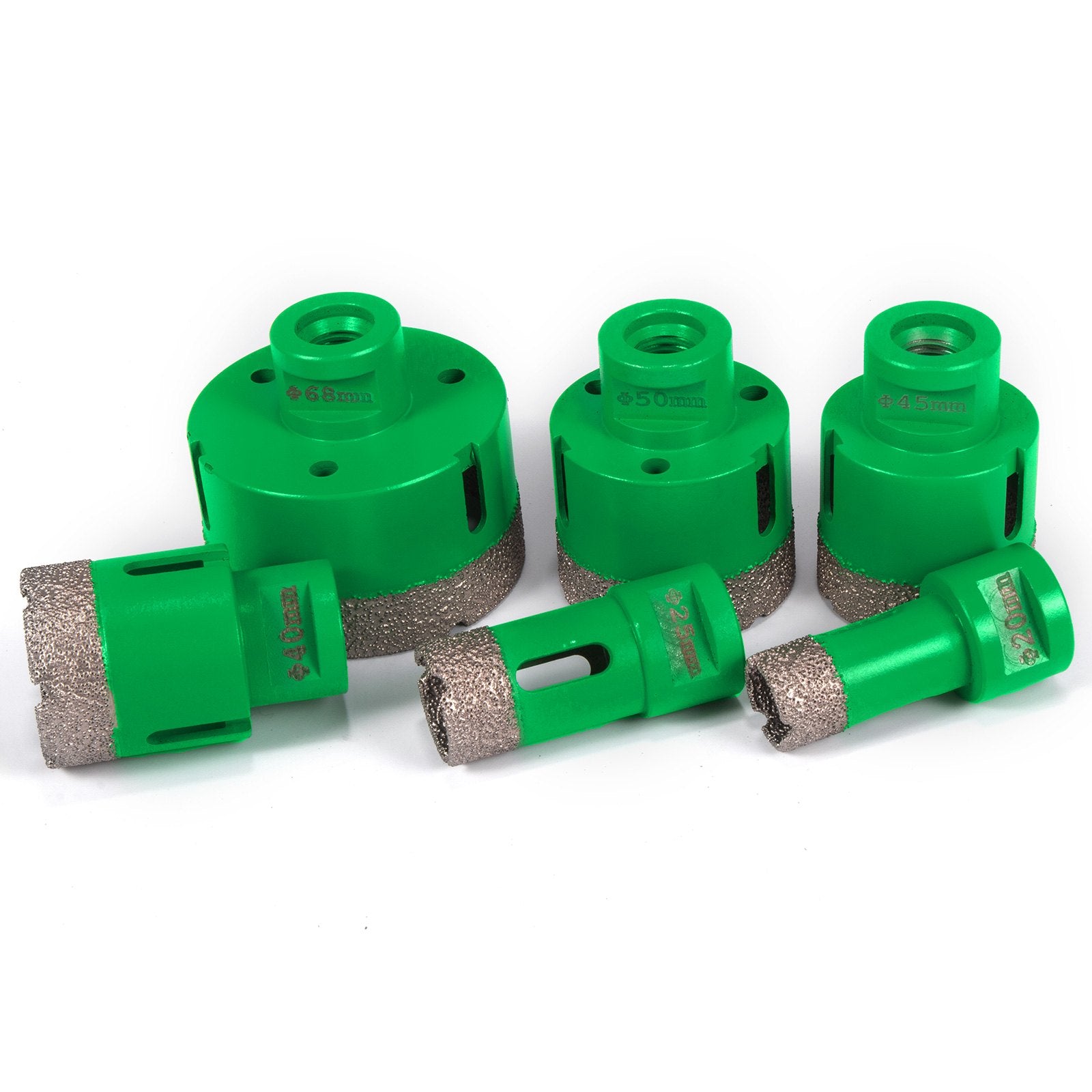 6PCS Diamond Hole Saw Set, Diamond Drill Core Bits with Saw Blade, Heavy Duty Hole Saw Arbor V952-QGJJGSKKQ6JTJ2JP1V0