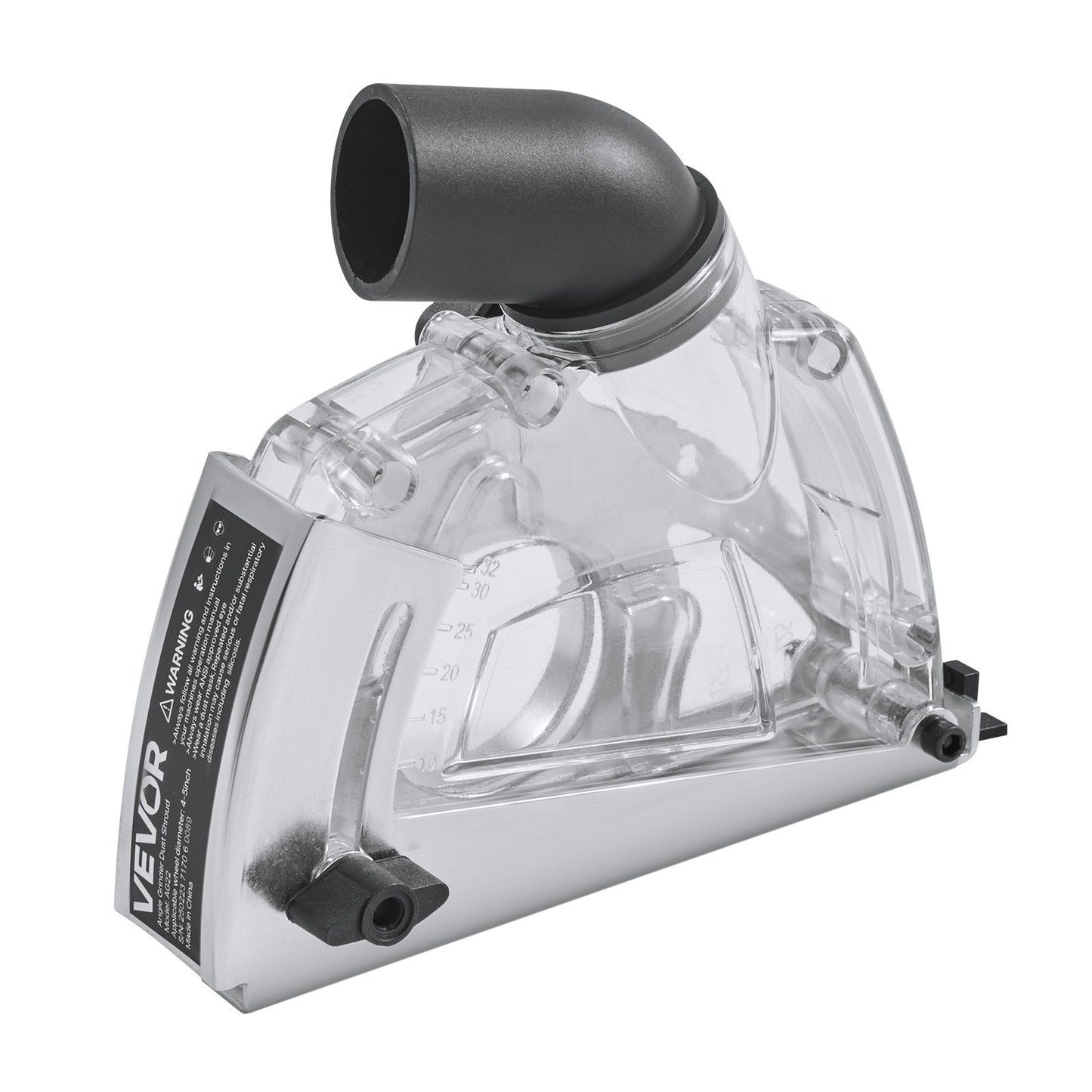 Cutting Dust Shroud for Angle Grinders, 100-125 mm Angle Grinder Dust Shroud with 6 Clamping Washers & 125 mm V952-QGKFCZQGKTMXX8UN9001V0