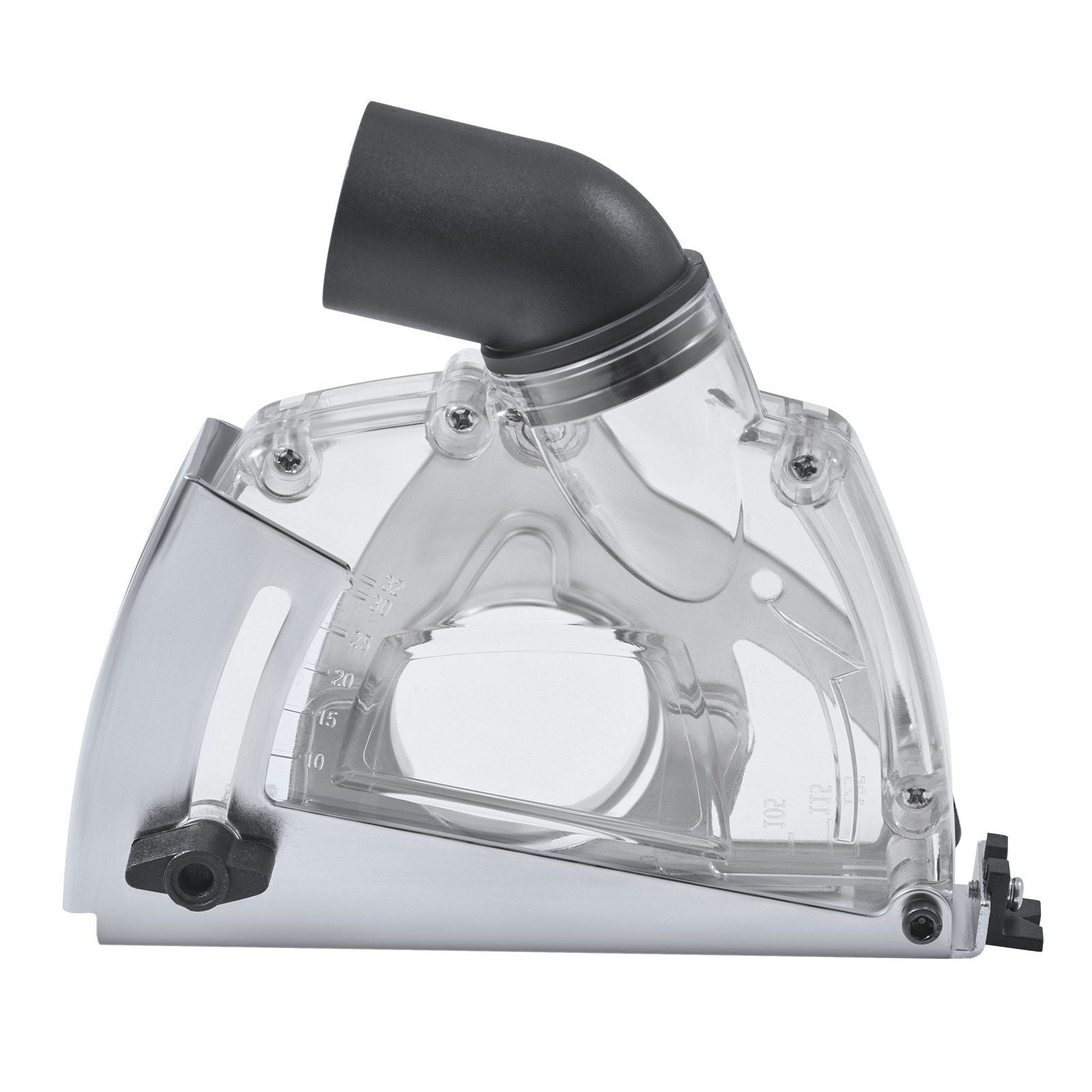Cutting Dust Shroud for Angle Grinders, 100-125 mm Angle Grinder Dust Shroud with 6 Clamping Washers & 125 mm V952-QGKFCZQGKTMXX8UN9001V0