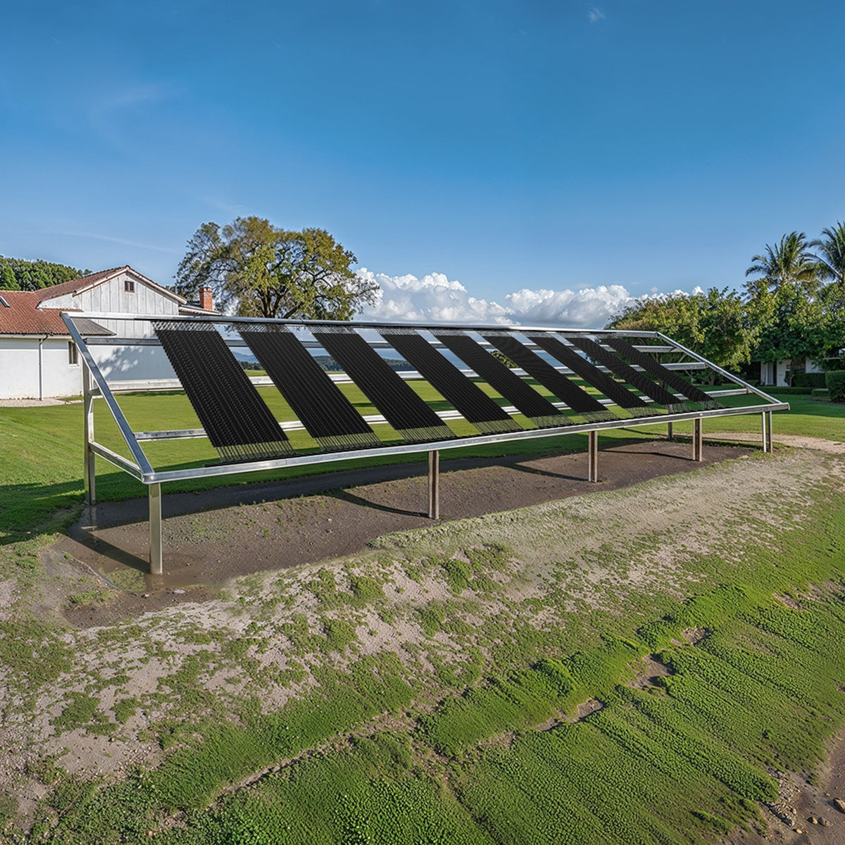 Solar Pool Heater 1235 x 3100mm Aboveground & Inground Pool Heating System V952-QGKWX1J48120ANXOP001V0