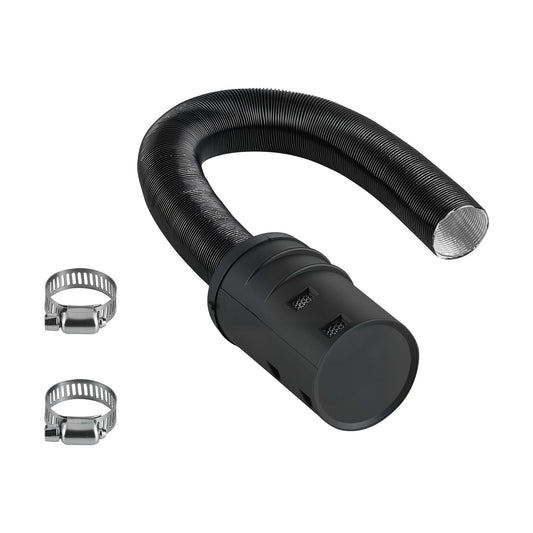 Diesel Heater Intake Pipe Kit, 25mm Car Air Parking Heater Ducting Pipe Hose Tube, Stretchable & Bendable Car V952-QGPJJQGJQGTJ0XPWS001V0