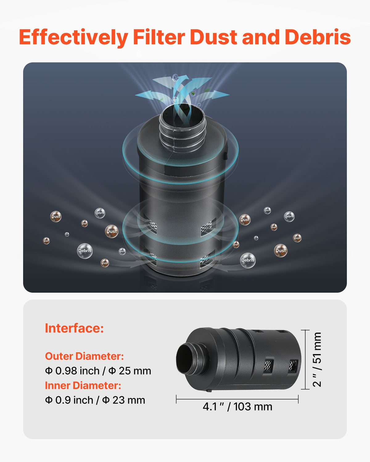 Diesel Heater Intake Pipe Kit, 25mm Car Air Parking Heater Ducting Pipe Hose Tube, Stretchable & Bendable Car V952-QGPJJQGJQGTJ0XPWS001V0