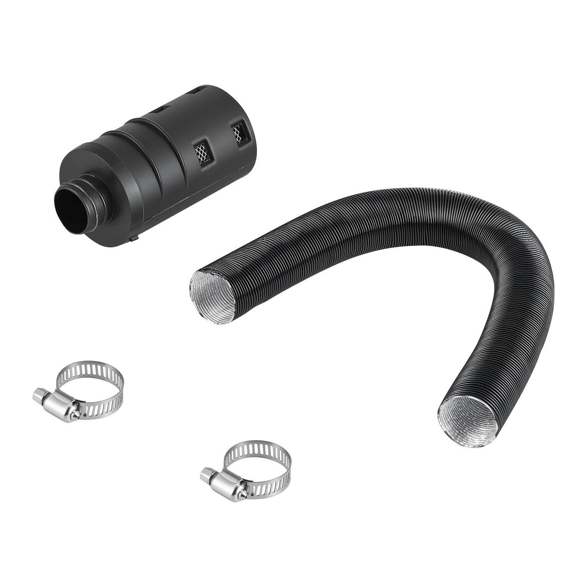 Diesel Heater Intake Pipe Kit, 25mm Car Air Parking Heater Ducting Pipe Hose Tube, Stretchable & Bendable Car V952-QGPJJQGJQGTJ0XPWS001V0