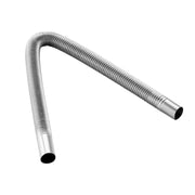 Exhaust Hose, 600mm Diesel Heater Flexible Exhaust Pipe, Stainless Steel Exhausts Hoses with 2 Hose Clamps, V952-QGPJPQGPQGYTD0MSU001V0
