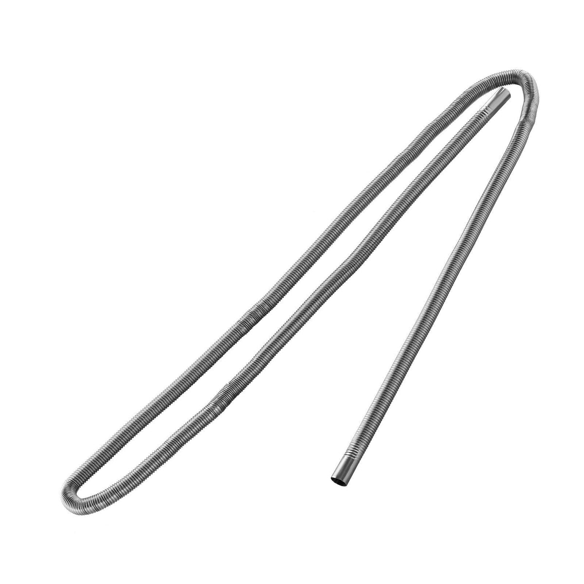 Exhaust Hose, 3000mm Stainless Steel Exhausts Hose, Diesel Heater Flexible Exhaust Pipe with 2 Hose Clamps, V952-QGPJPQGPQGYTJDRNG001V0