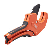 PVC Pipe Cutter, 0-2-1/2" O.D. Ratcheting PVC Pipe Cutter, Heavy Duty Tube Cutting Tool with Spare SK5 Blade V952-QGQPPVC2121PVQFI9V0