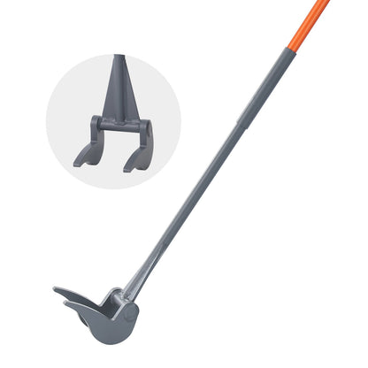 Pallet Buster, 50'' Carbon Steel Handle Wrecking Pry Bar, 2000 lbs Weight Capacity, Heavy Duty Deck Board V952-QGWW45INCH4IACX9EV0