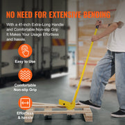 Pallet Buster, 104 cm Handle, 907 kg Weight Capacity, Q235 Carbon Steel, Heavy Duty Deck Wrecker Demolition V952-QGWWW4INCH00V293IV0