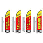 Auto Repair Advertising Feather Flag Kit Swooper Flags and Poles 16.3 FT V952-QGYMQGQWAQCFFZRDSV0