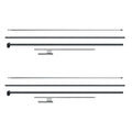 Feather Flag Pole Kit, 2 Packs Swooper Flag Pole 12.7 ft, Sign Flag Poles for Business Advertising Flags V952-QGYMQJGZ34M24YJ92V0