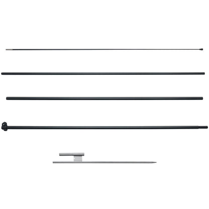 Feather Flag Pole Kit, Swooper Flag Pole Set 16.3 ft, Sign Flag Poles for Business Advertising Flags Outdoor, V952-QGYMQJGZ45M1ZIWYGV0
