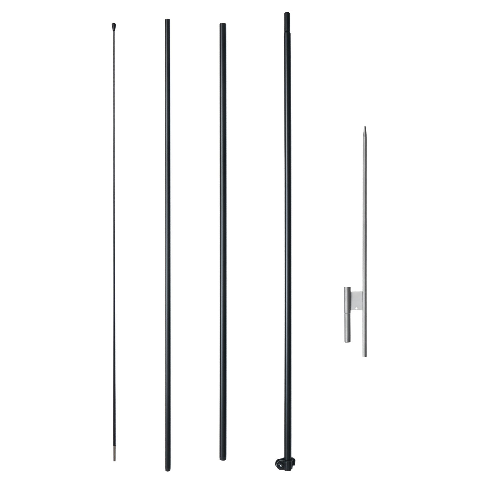 Feather Flag Pole Kit, Swooper Flag Pole Set 16.3 ft, Sign Flag Poles for Business Advertising Flags Outdoor, V952-QGYMQJGZ45M1ZIWYGV0