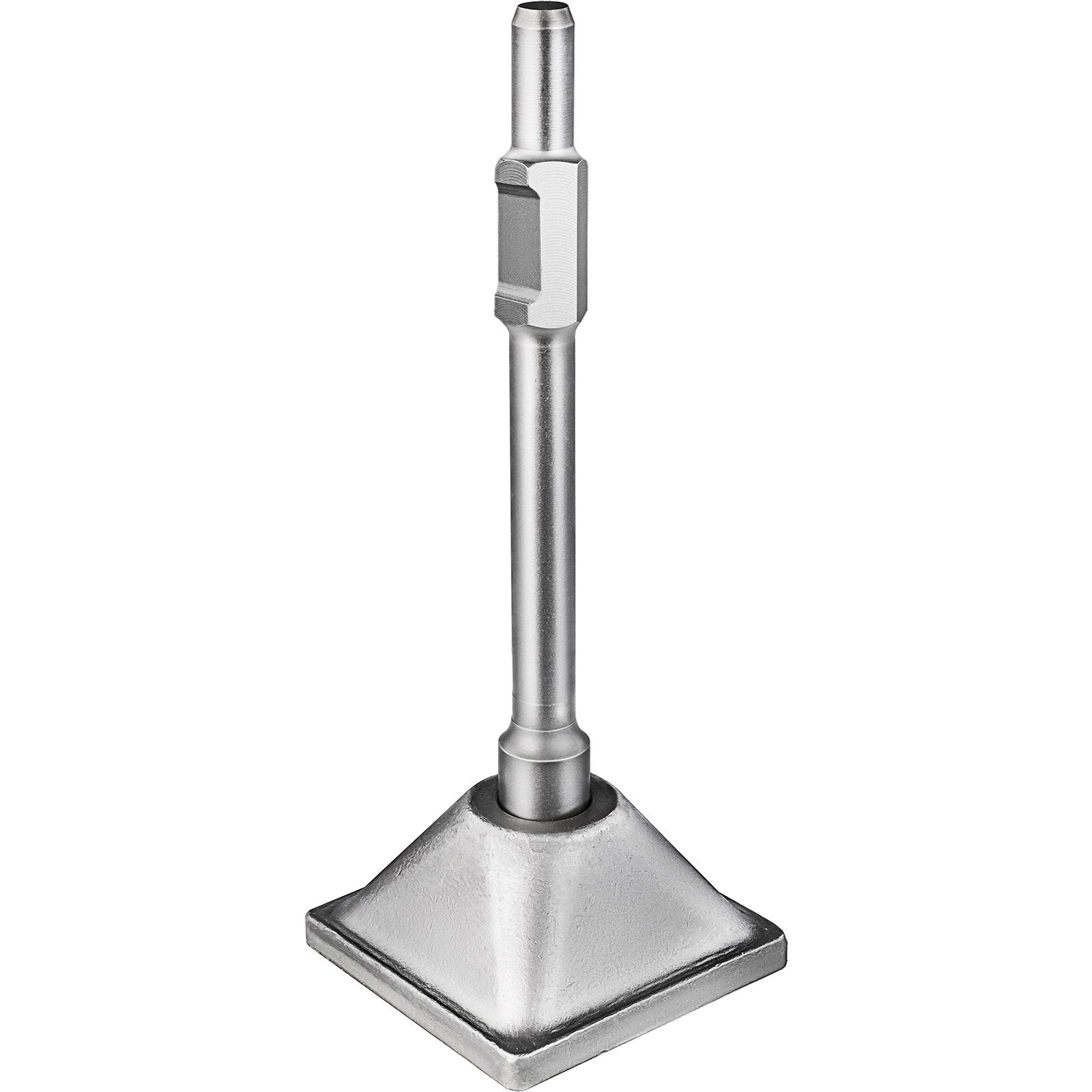 Jack Hammer 1-1/8 Tamper Shank, Dirt Tamper 6x6 Compactor Plate with Electric Chisel Dirt Compactor, V952-QJDCYSJHB150X1501V0
