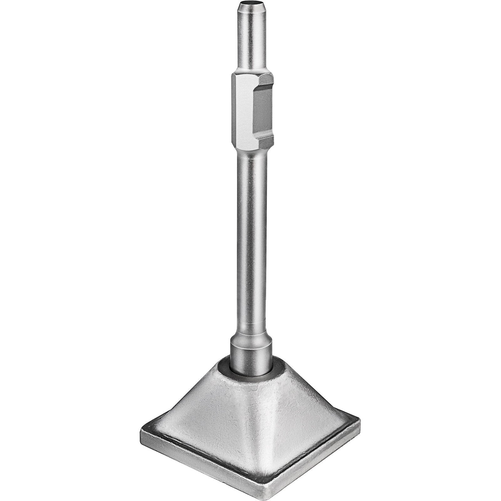 Jack Hammer 1-1/8 Tamper Shank, Dirt Tamper 6x6 Compactor Plate with Electric Chisel Dirt Compactor, V952-QJDCYSJHB150X1501V0