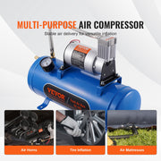 12V Air Compressor with Tank 1.6 Gallon/6 L, Train Horn Air Compressor, 120 psi Working Pressure Onboard Air V952-QLBCQGYYSJZCESCMXV9