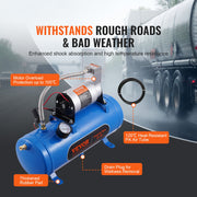 12V Air Compressor with Tank 1.6 Gallon/6 L, Train Horn Air Compressor, 120 psi Working Pressure Onboard Air V952-QLBCQGYYSJZCESCMXV9