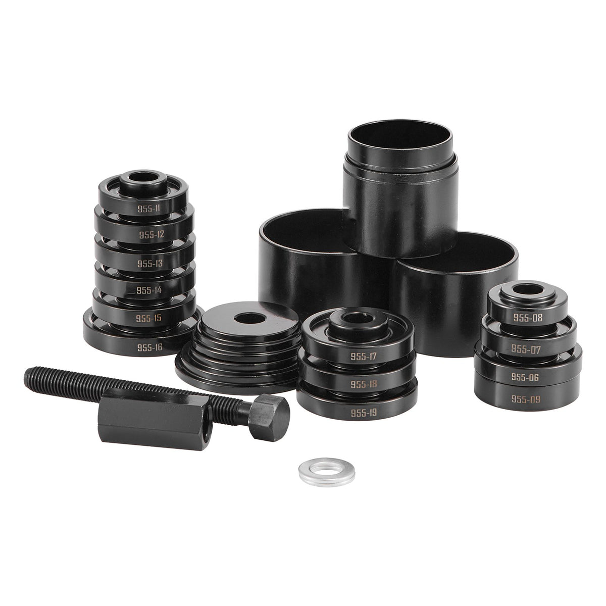 Wheel Bearing Press Kit, 23 PCS FWD Bearing Puller Tools, for Front Wheel Drive Bearing Removal and V952-QLQDZCLBQ23POOGIK001V0