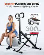 Squat Machine, Deep Squat Rowing Machine for Home, Easy Setup & Foldable Exercise Equipment, Glute Trainer V952-QMSDJZLS3SZXM6XU1001V0