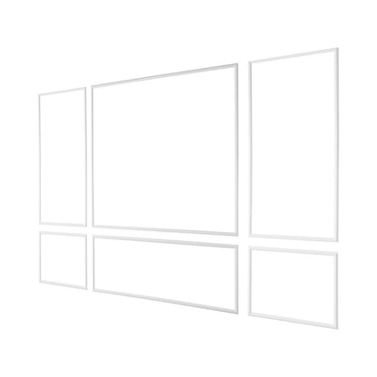 Wall Molding 3 Pack, Wainscoting Panels Kit, Lightweight Paintable Polystyrene, Easy to Install Accent Wall V952-QMSTJBYX2X1D4KCQL001V0