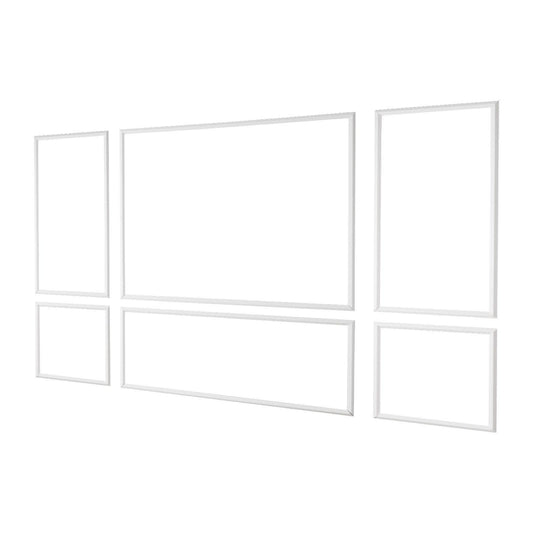 Wall Molding 3 Pack, Wainscoting Panels Kit, Lightweight Paintable Polystyrene, Easy to Install Accent Wall V952-QMSTJBYX2X1D7ZEYY001V0