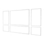 Wall Molding 3 Pack, Wainscoting Panels Kit, Lightweight Paintable Polystyrene, Easy to Install Accent Wall V952-QMSTJBYX2X1D7ZEYY001V0