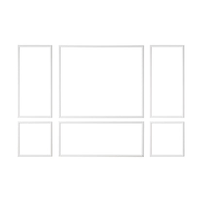Wall Molding 3 Pack, Wainscoting Panels Kit, Lightweight Paintable Polystyrene, Easy to Install Accent Wall V952-QMSTJBYX2X1D7ZEYY001V0