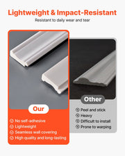 Wall Molding Kit, Wainscoting Panels, Lightweight Paintable Polystyrene, Easy to Install, Wide & Narrow V952-QMSTJBYXSB77R53XW001V0