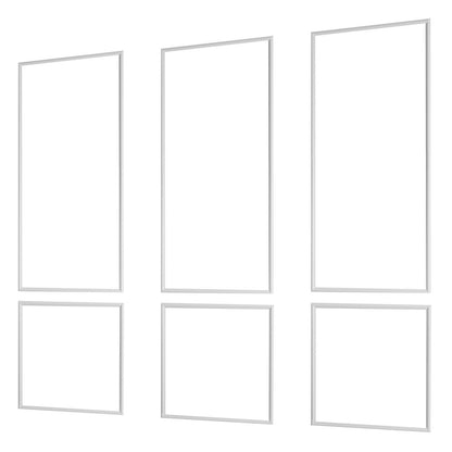 Wall Molding 3 Pack, Wainscoting Panels Kit, Lightweight Paintable Polystyrene, Easy to Install, Waterproof V952-QMSTJBYXTGGZEWL4Q001V0